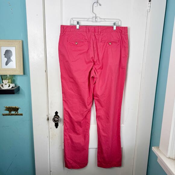 Vineyard Vines Men’s Coral Chino Pants Style 1P1236 Flat Front 36 x 32 Classic - Picture 8 of 13